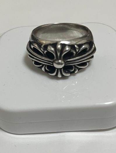 Chrome Hearts Floral Cross Ring "Silver"