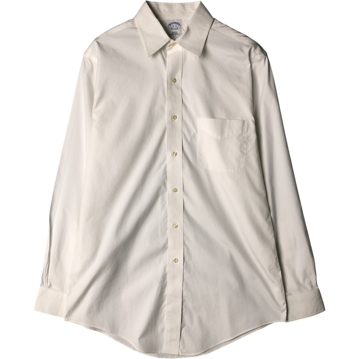 古着 ブルックスブラザーズ Brooks Brothers Est.1818 長袖 コットンシャツ メンズM相当/eaa577514