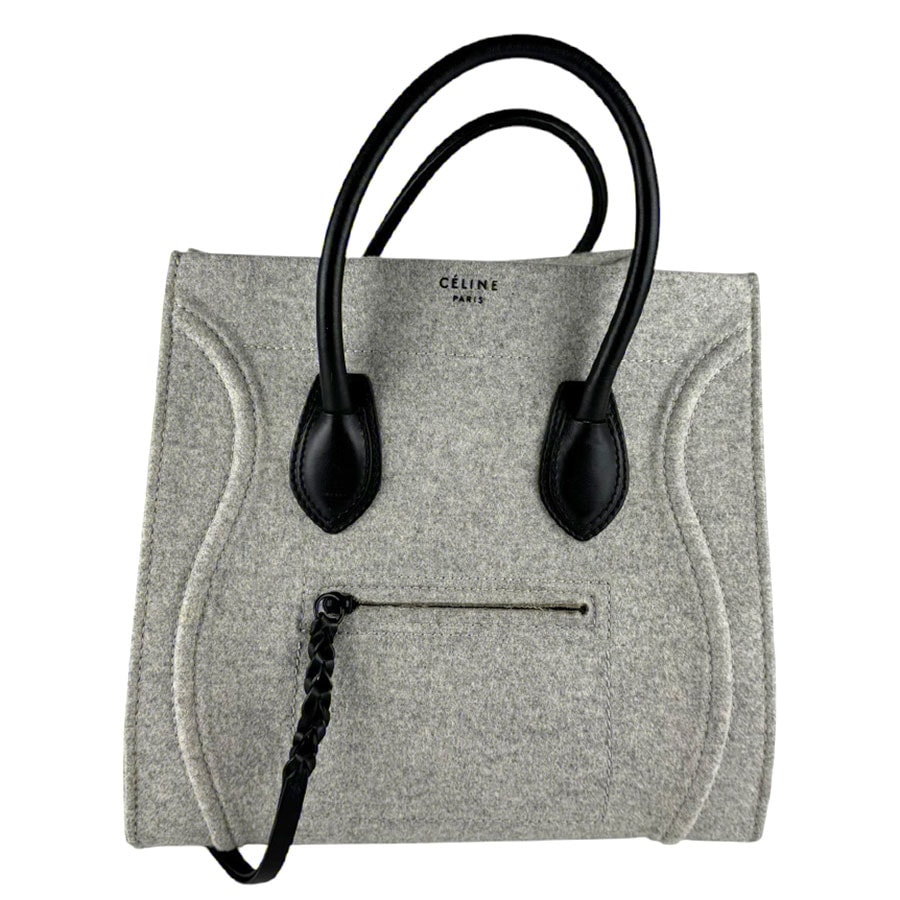 C (やや傷や汚れあり)】セリーヌ CELINE ハンドバッグ ラゲージ