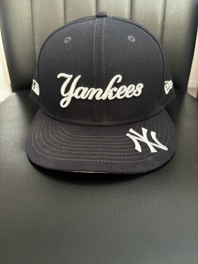 NEW ERA 59FIFTY MLB VISOR LOGO NEYYAN "NAVY"