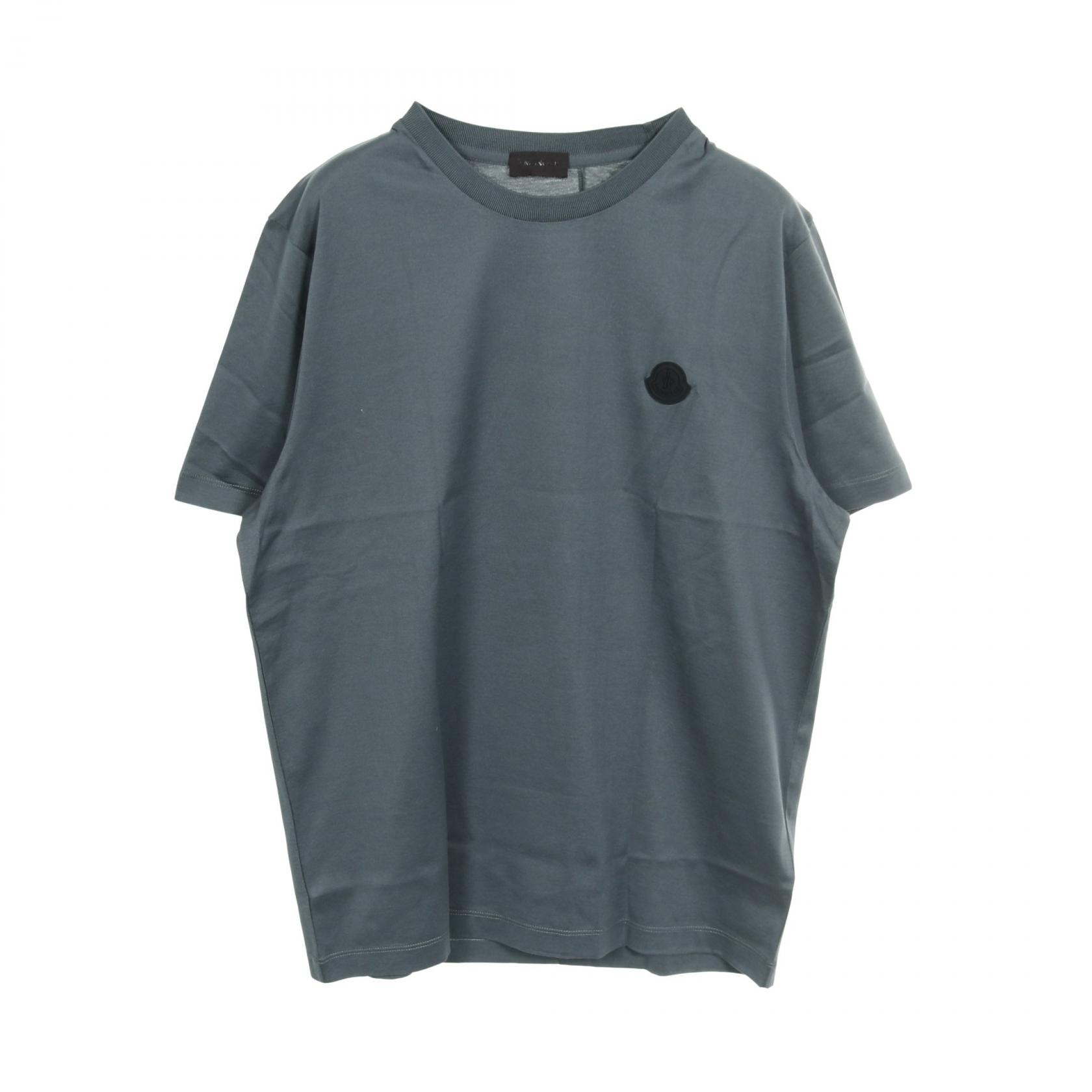 モンクレール MONCLER カットソー 衣料品 トップス コットン メンズ グリーン系 【中古】