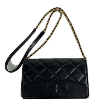 TORY BURCH トリーバーチ サバンナ チェーン ショルダーバッグ 2way ブラック