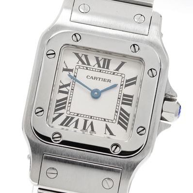 ☆良品 カルティエ サントスガルベ SM W20056D6 レディース 【中古】