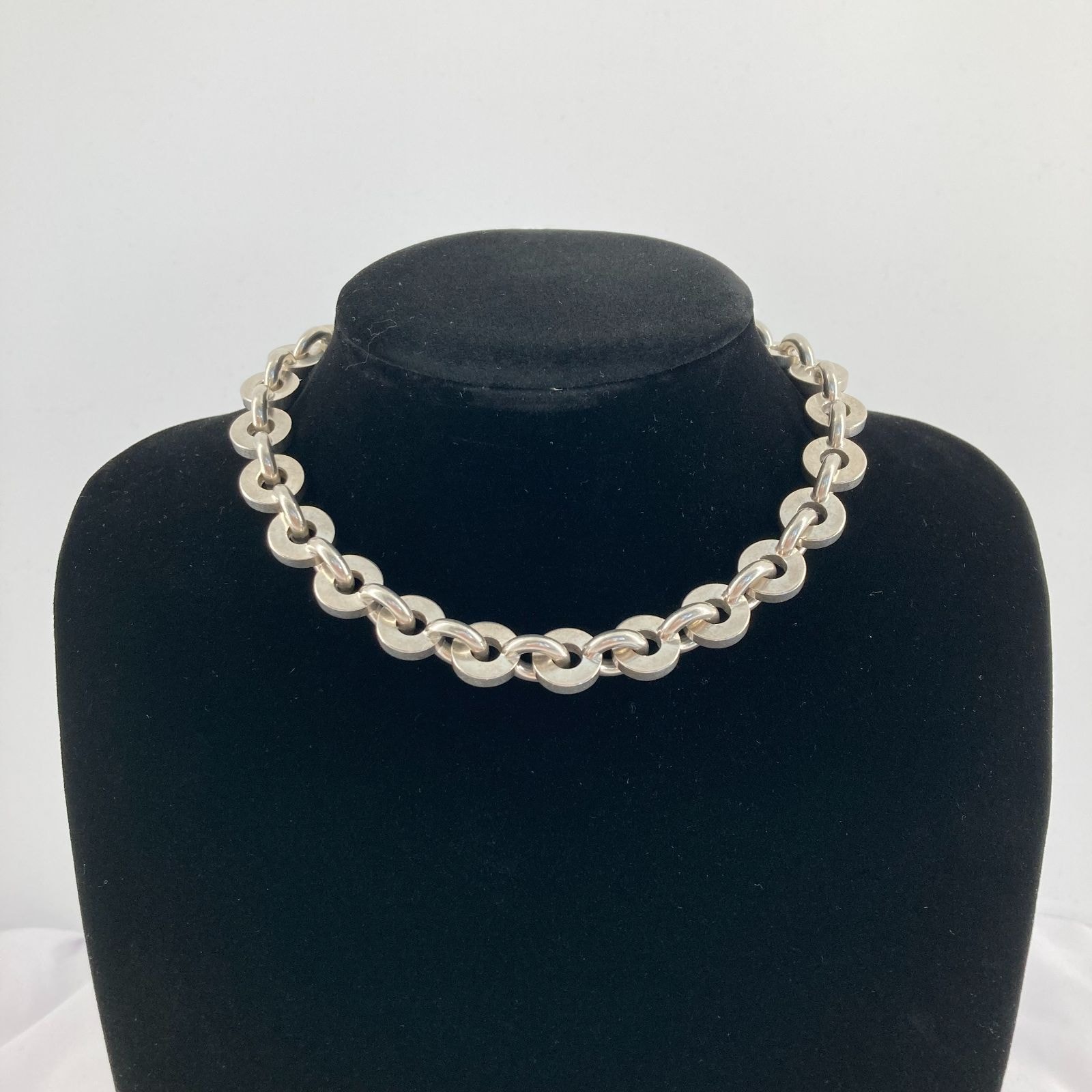 HERMES(エルメス) ボルティージュ GM 23コマ 196.1g ネックレス シルバー