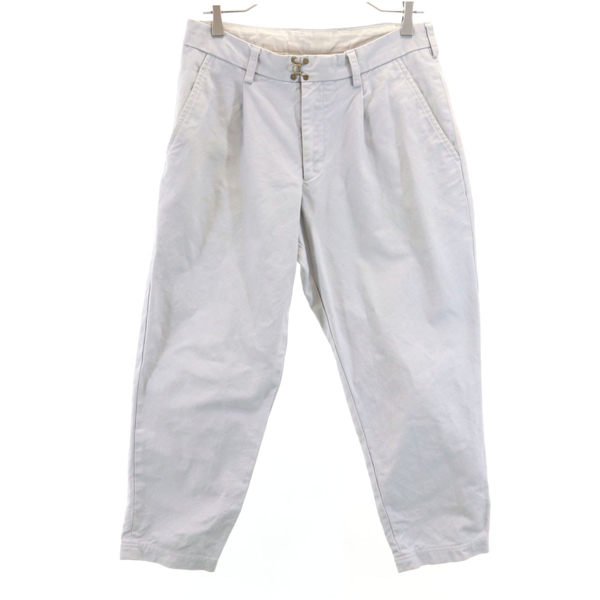 kolor カラー 日本製 クロップドパンツ 1 グレー