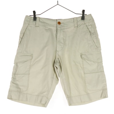 TOMMY HILFIGER トミーヒルフィガー コットン ハーフパンツ w30 ライトグレー系