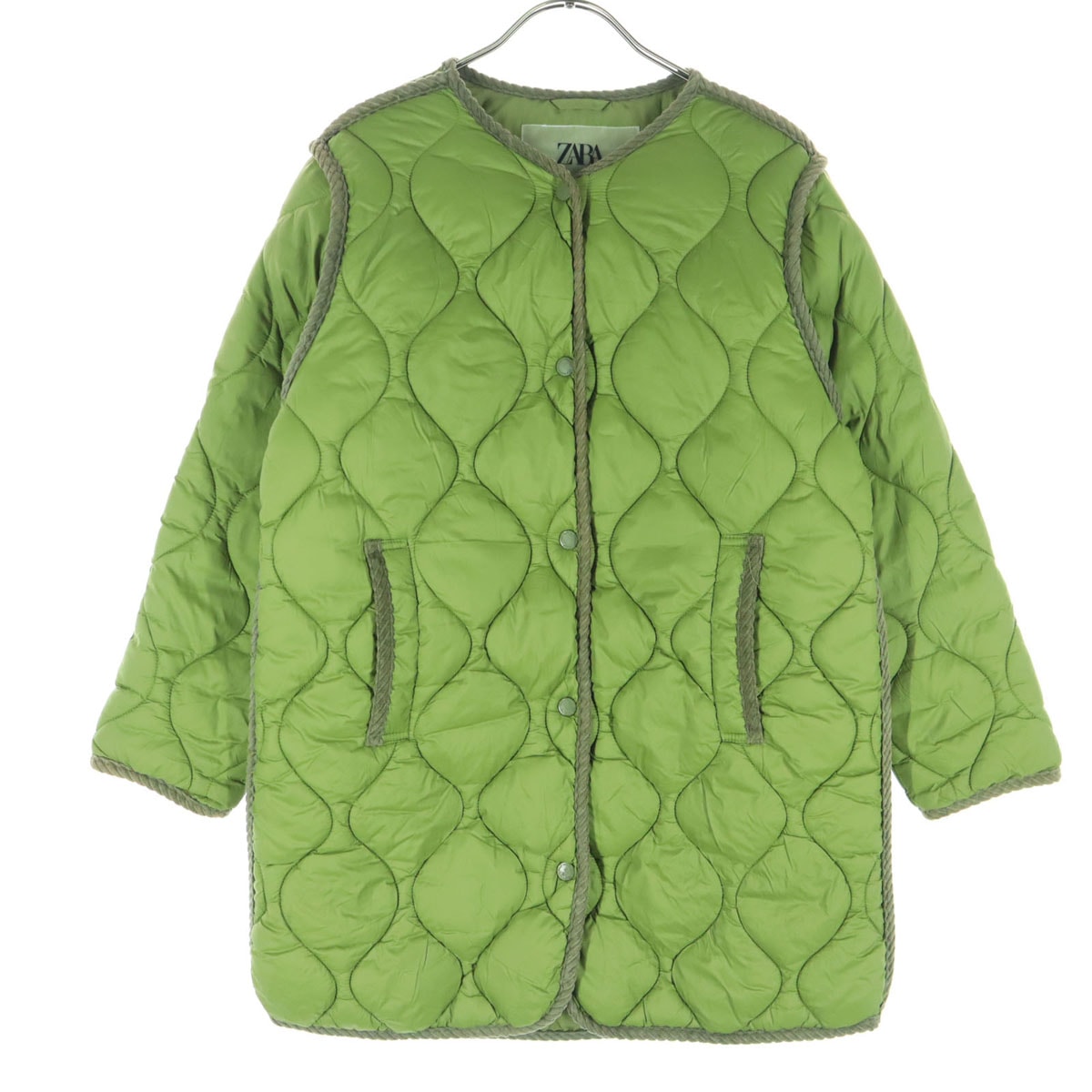 ZARA ザラ 長袖 中綿ジャケット 152 グリーン