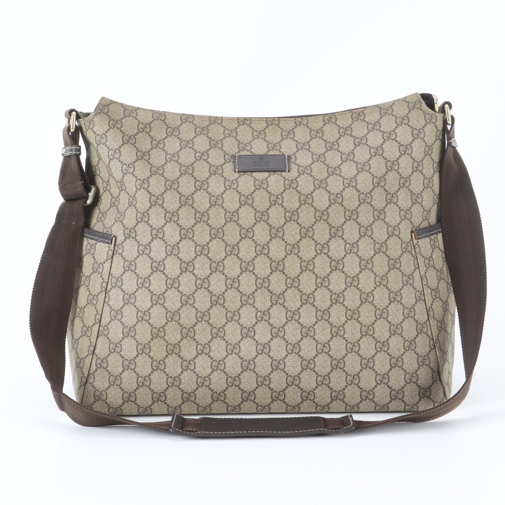 ■極美品 グッチ GGスプリーム 201767 ショルダーバッグ