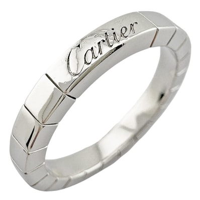 カルティエ ラニエール リング 指輪 13.5号 18金 K18ホワイトゴールド ユニセックス CARTIER 中古