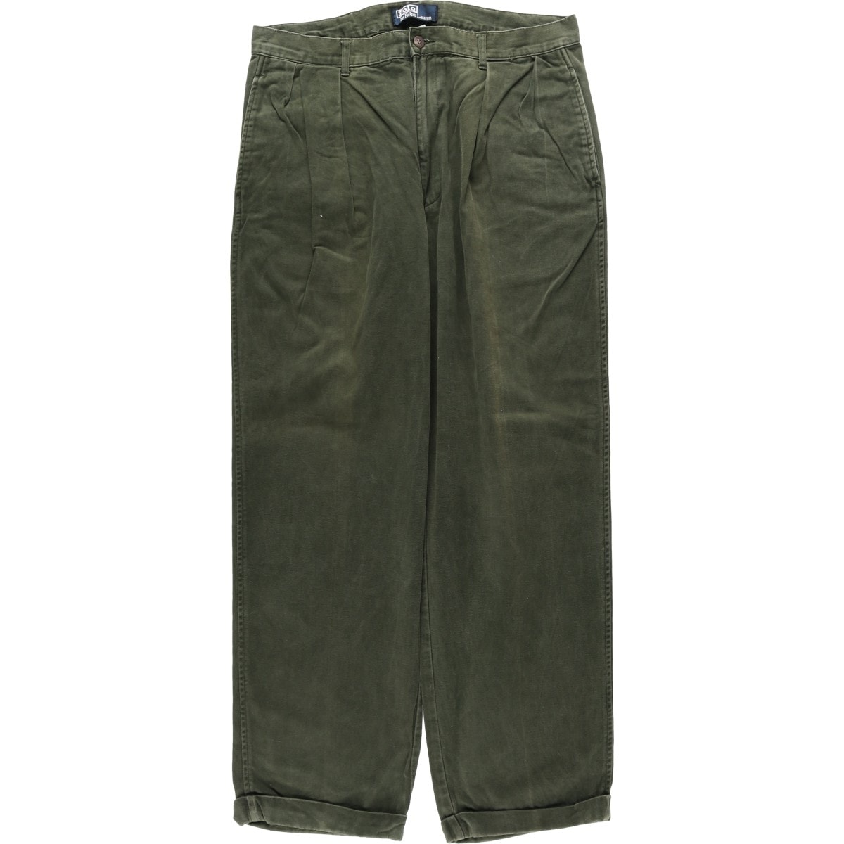 古着 ラルフローレン Ralph Lauren POLO by Ralph Lauren ツータック チノパンツ メンズw34相当/eaa630757