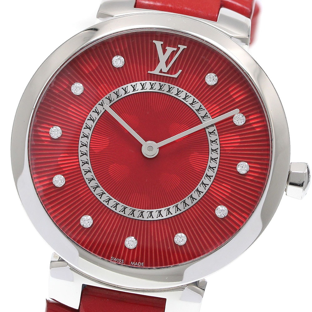 ☆良品 ルイ・ヴィトン タンブールスリム Q1G07 レディース 【中古】