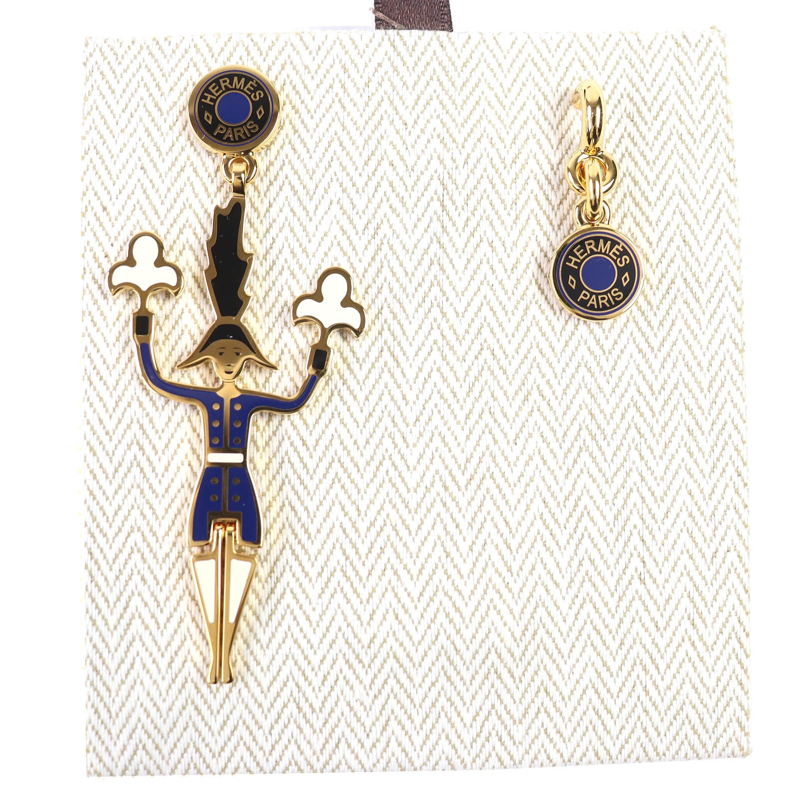 未使用品 エルメス グランド・パラード Artificier ピアス 花火師