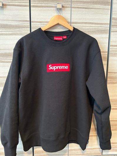 Supreme Box Logo Crewneck "Black" (22FW)