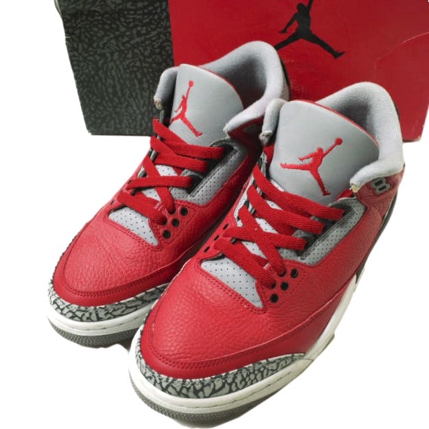 NIKE ナイキ AIR JORDAN 3 RETRO SE エアジョーダン 3 レトロ スペシャルエディション CK5692-600 US8(26cm) FIRE RED/FIRE RED-CEMENT GREY ハイカット スニーカー シューズ