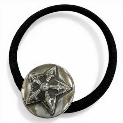 極美品 クロムハーツ ヘアアクセサリー シルバー メンズ