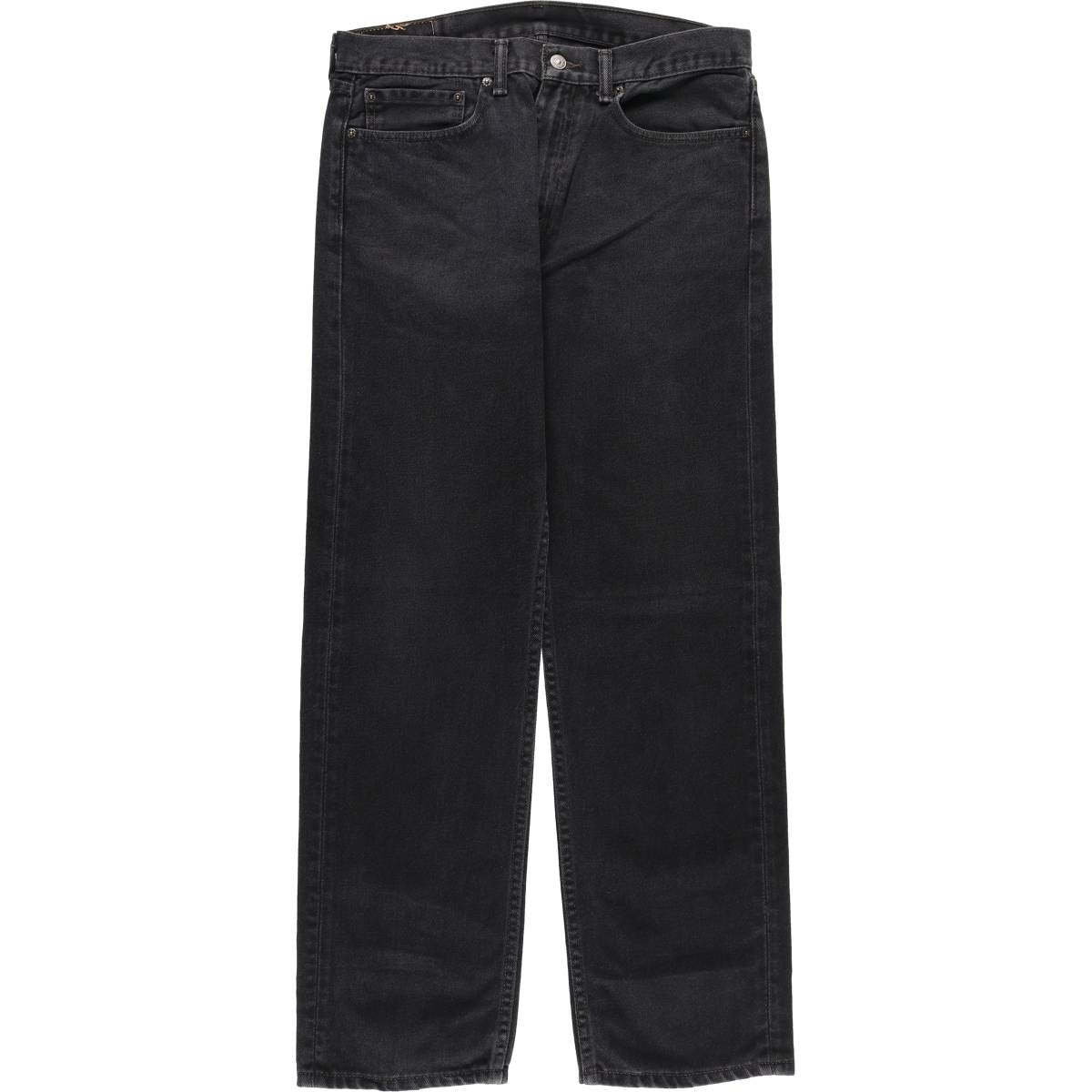 古着 リーバイス Levi's 505 ブラックデニム テーパードデニムパンツ メンズw34相当/eaa483188