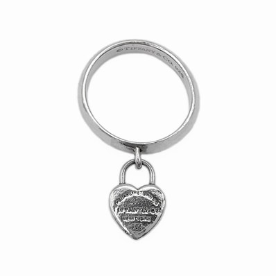TIFFANY&Co. ティファニー リターントゥ ハートロック リング・指輪
SV925 10号 10号 シルバー レディース
【中古】