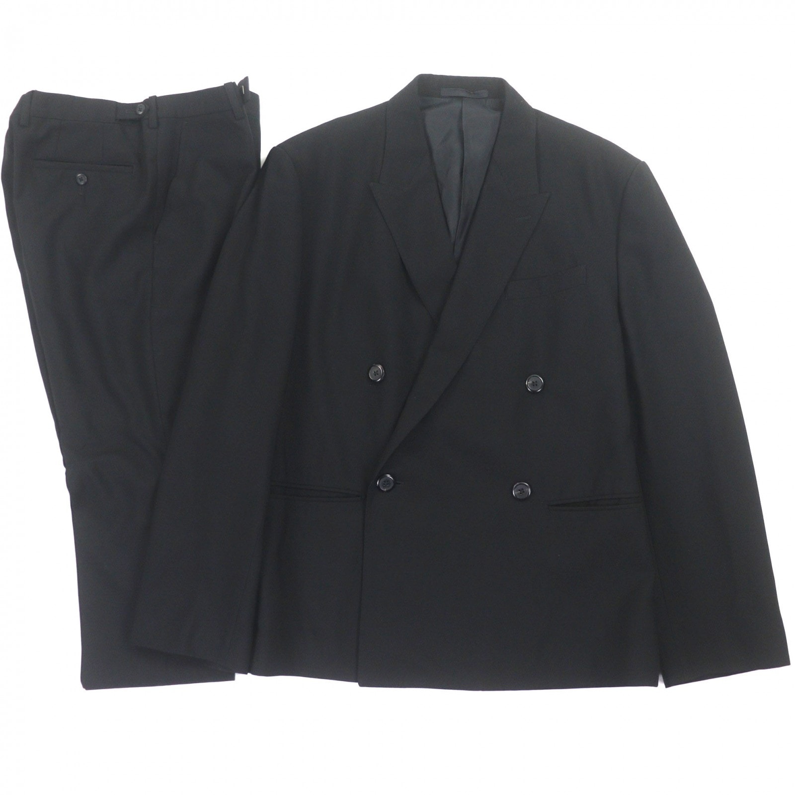 極美品 ラッドミュージシャン セットアップ ブラック メンズ 42