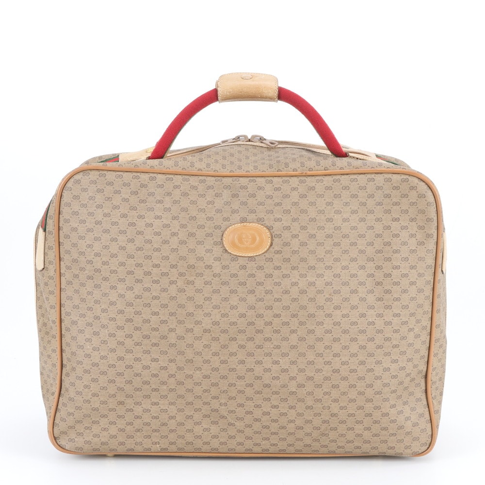 ■美品 グッチ マイクロGG 012 39 4863 ボストン バッグ