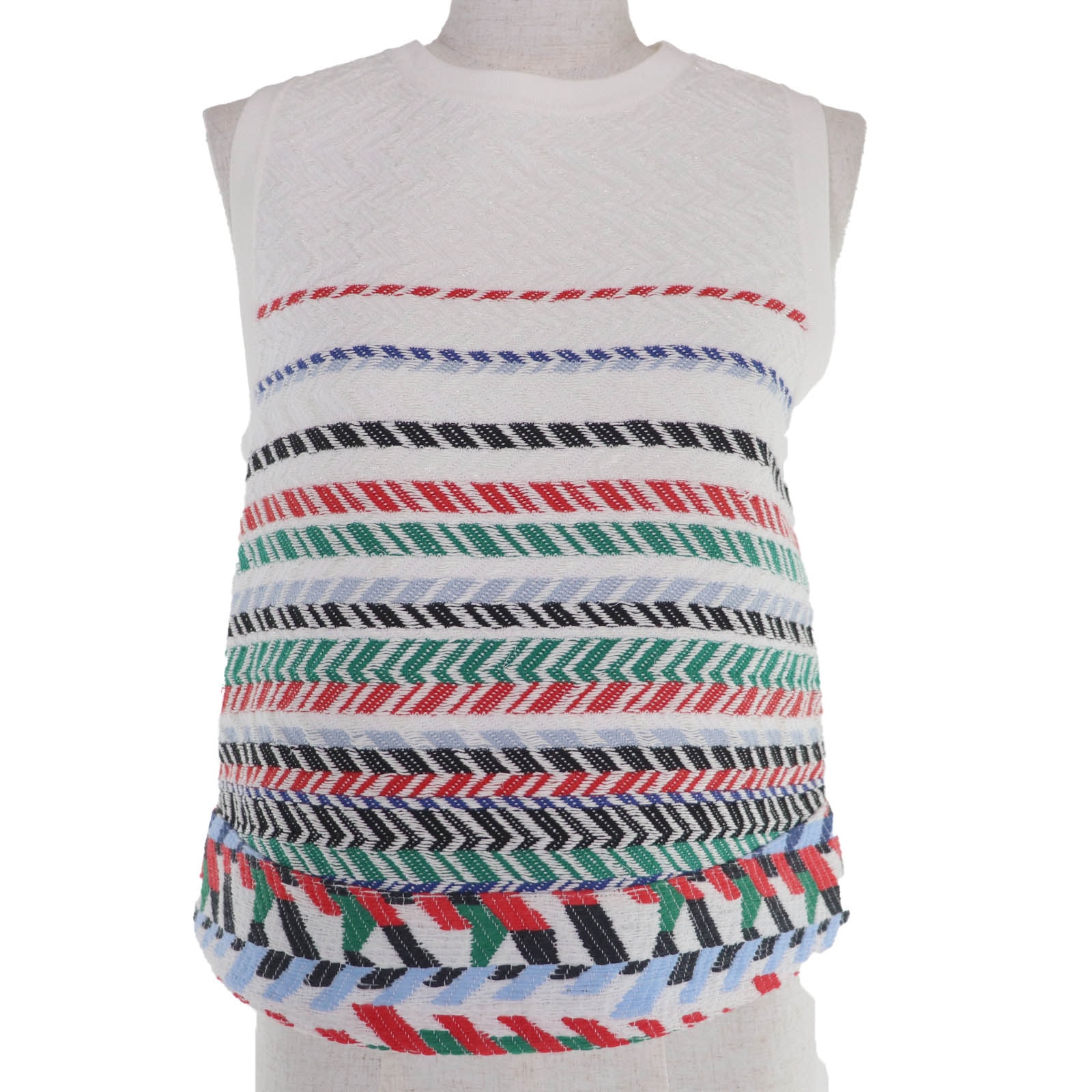 美品 シャネル トップス ホワイト レディース 36 P54052K07005