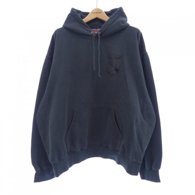 シュプリーム SUPREME Overdyed S logo パーカー