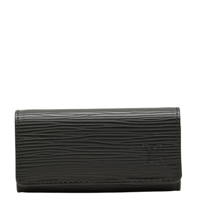 ルイ ヴィトン エピ ミュルティクレ4 キーケース 4連 M63822 ノワール ブラック レザー レディース LOUIS VUITTON 中古