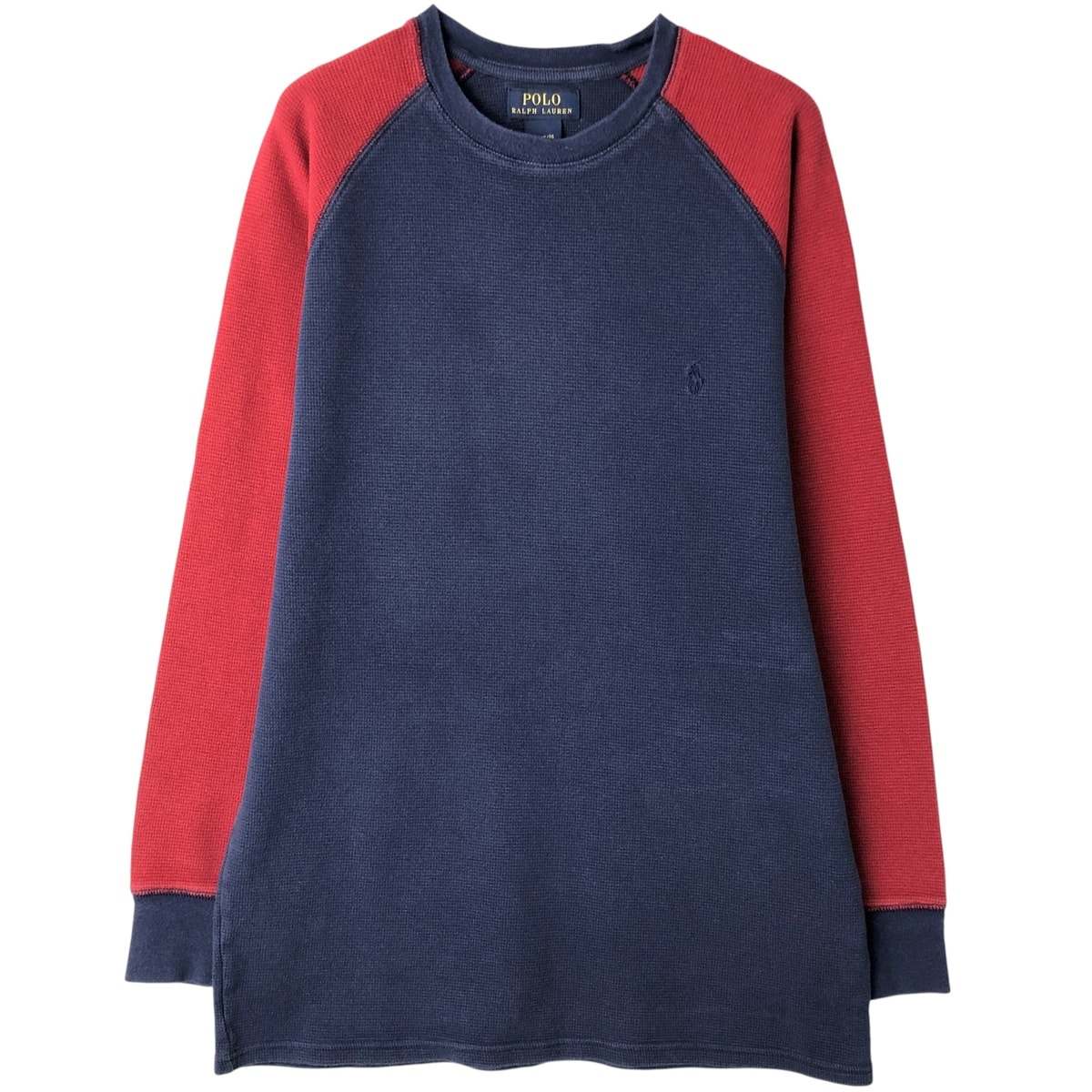 古着 ラルフローレン Ralph Lauren POLO RALPH LAUREN サーマルロンT ワッフル メンズXL相当/eaa459417