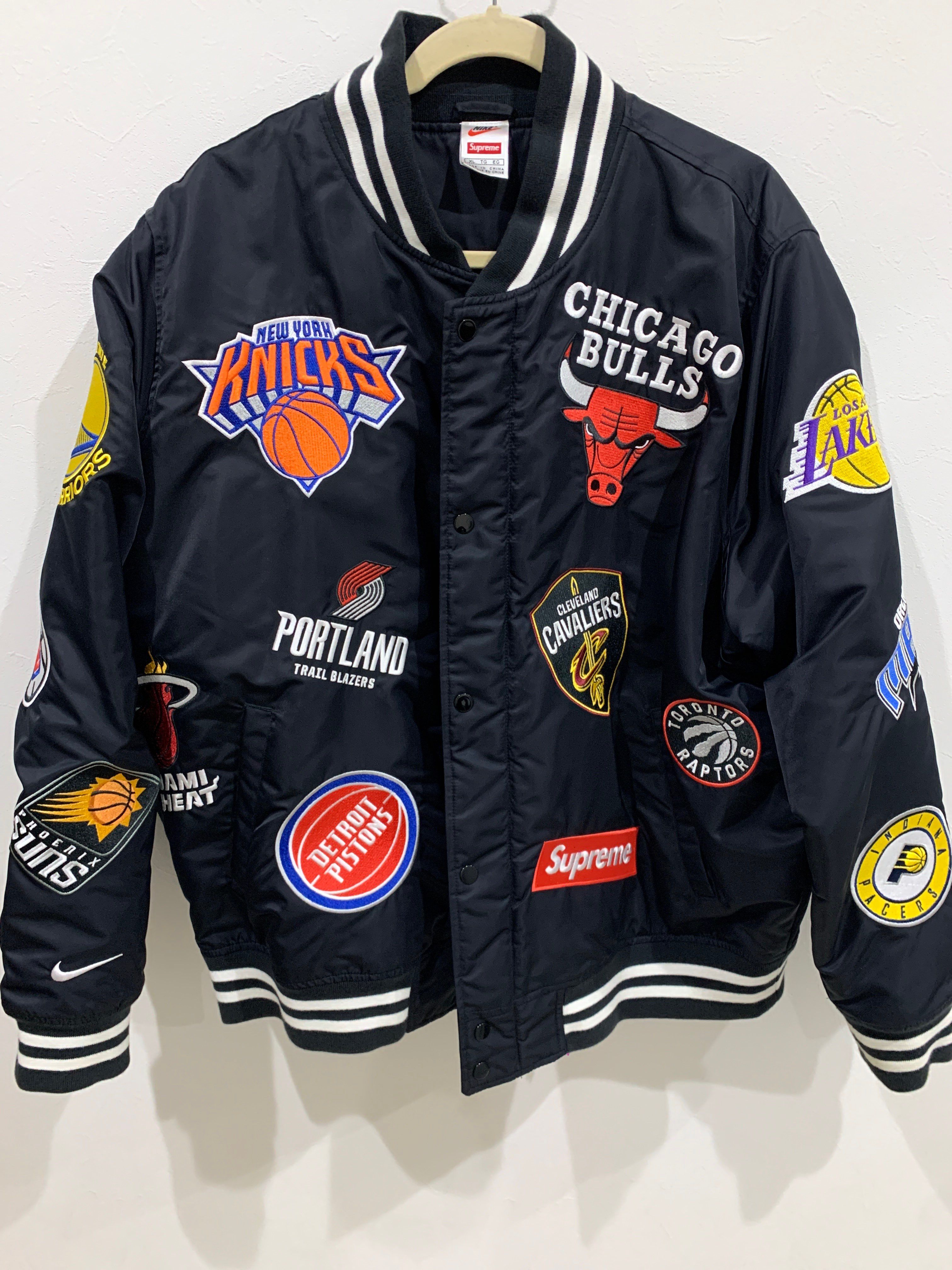 Supreme / Nike®/NBA Teams Warm-Up Jacket "Black"