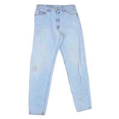Levi's リーバイス デニムパンツ USA製 95年10月製 90s 550 オレンジタブ デニム パンツ ジーンズ インディゴブルー系 36【中古】