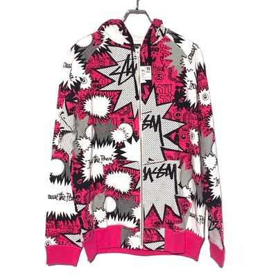 STUSSY Pop Shout Full Zip Hoodie