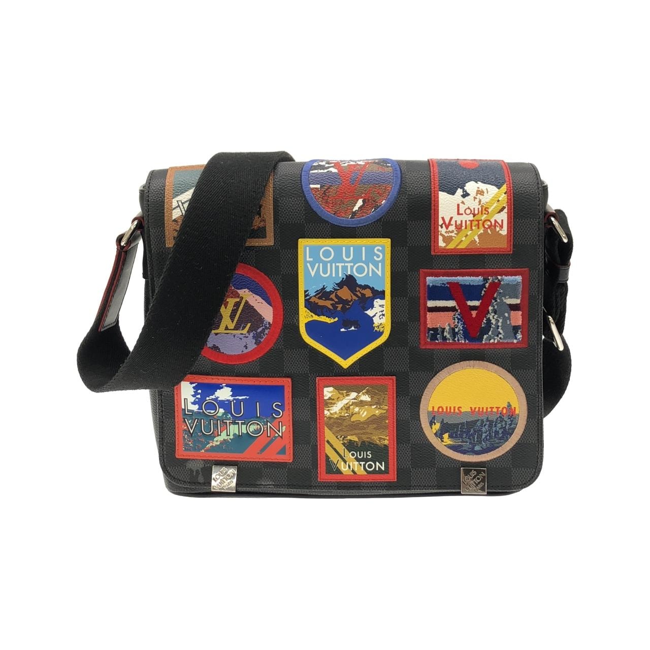 ルイヴィトン ダミエ グラフィット アルプス ディストリクト N40040 ショルダーバッグ