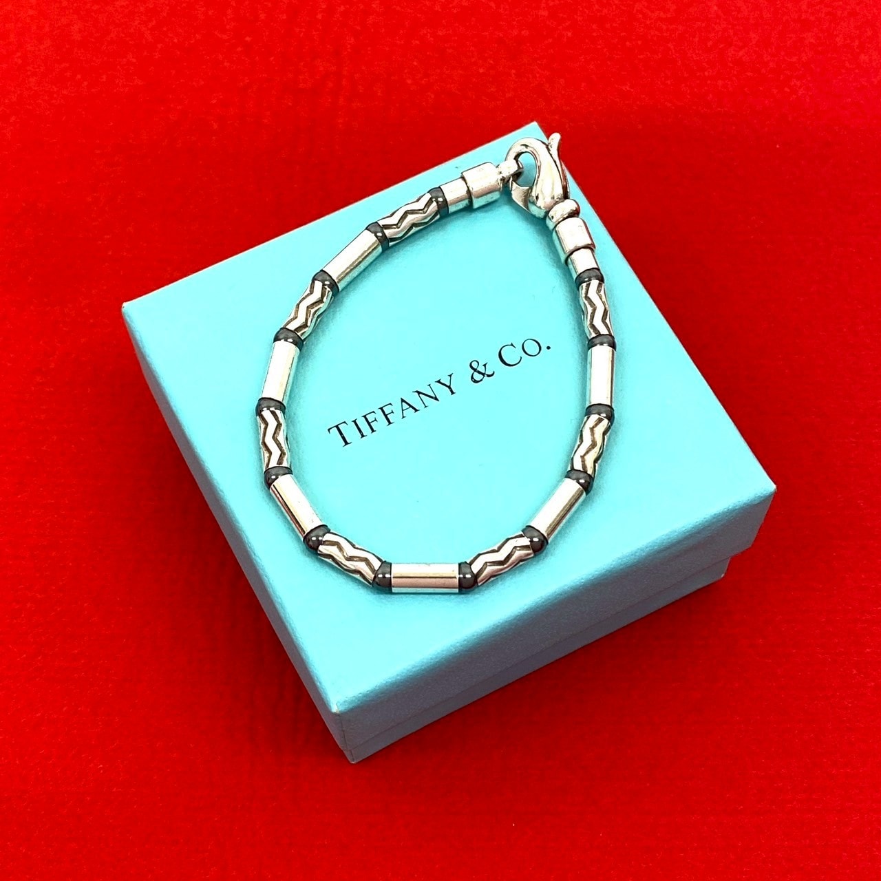 TIFFANY&Co. ティファニー アズテック ジグザグ シルバー925 ブレスレット シルバー
 35018