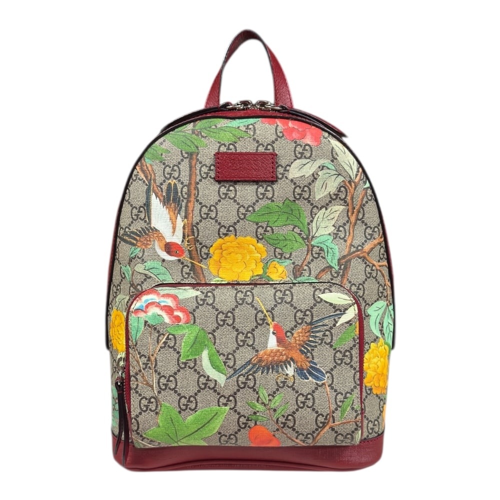 グッチ ティアン GGスプリーム リュック・デイパック GGスプリームキャンバス 427042 レディース GUCCI 中古