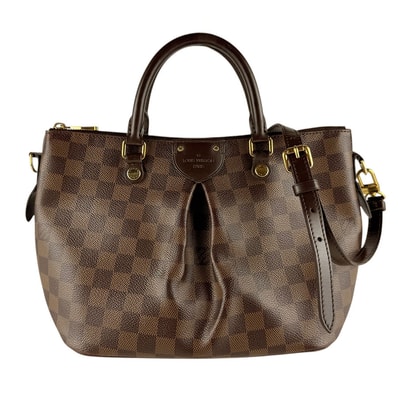 ルイ ヴィトン LOUIS VUITTON ハンドバッグ ショルダーバッグ ダミエ シエナPM ダミエキャンバス エベヌ レディース N41545【中古】 z9372