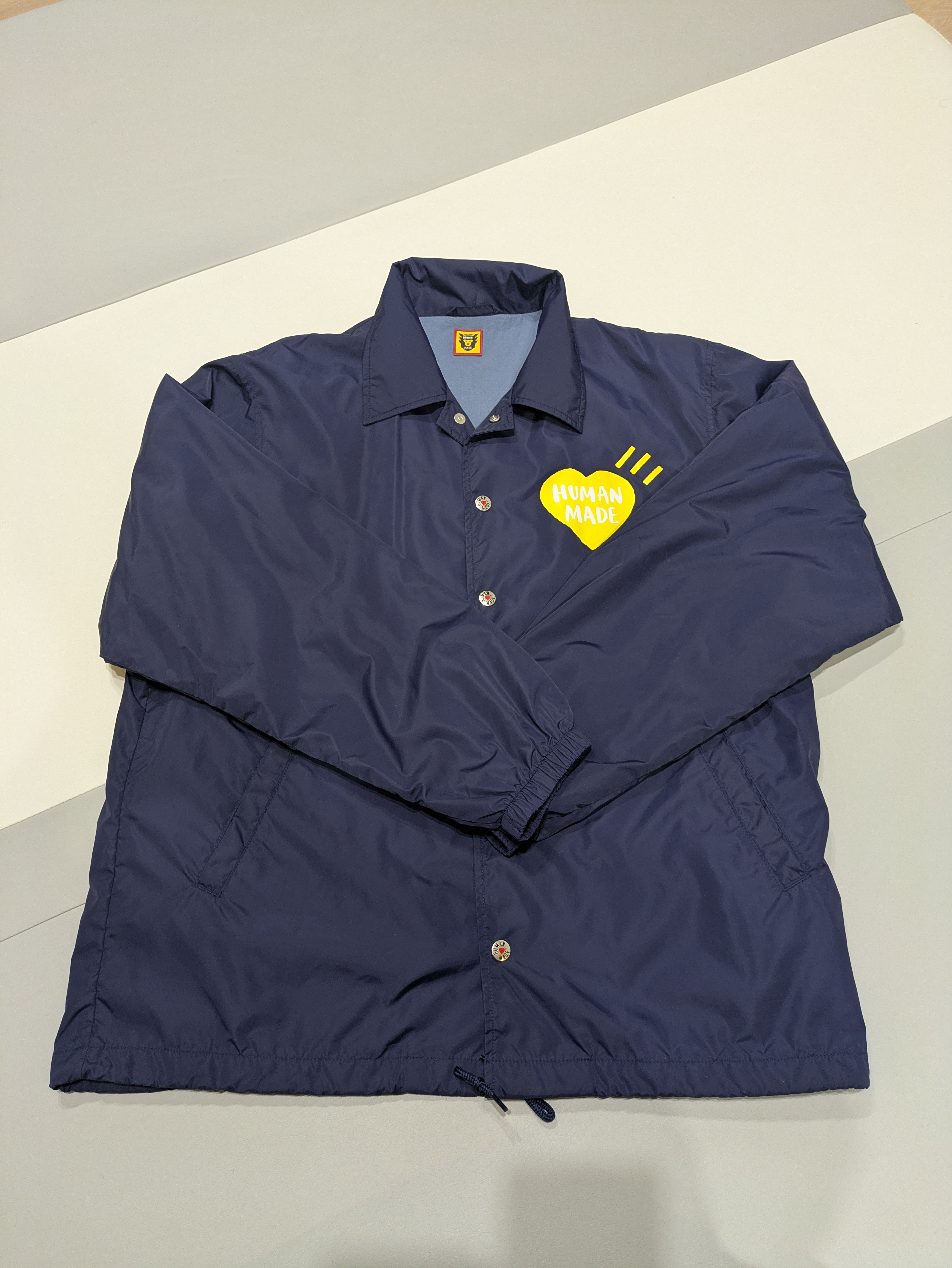 HUMAN MADE Coach Jacket "Navy"