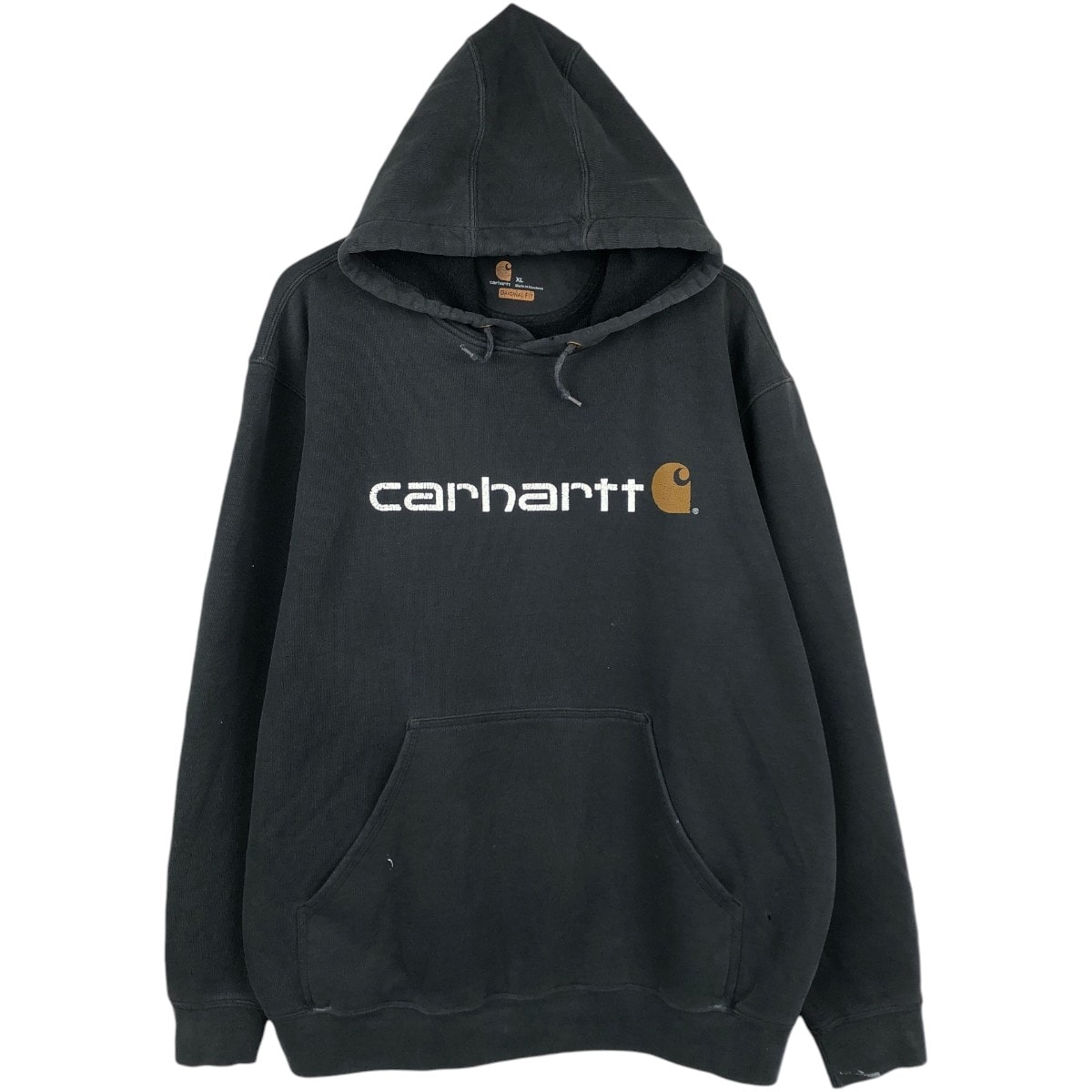 古着 カーハート Carhartt ORIGINAL FIT スウェットプルオーバーパーカー メンズXL相当/eaa675296