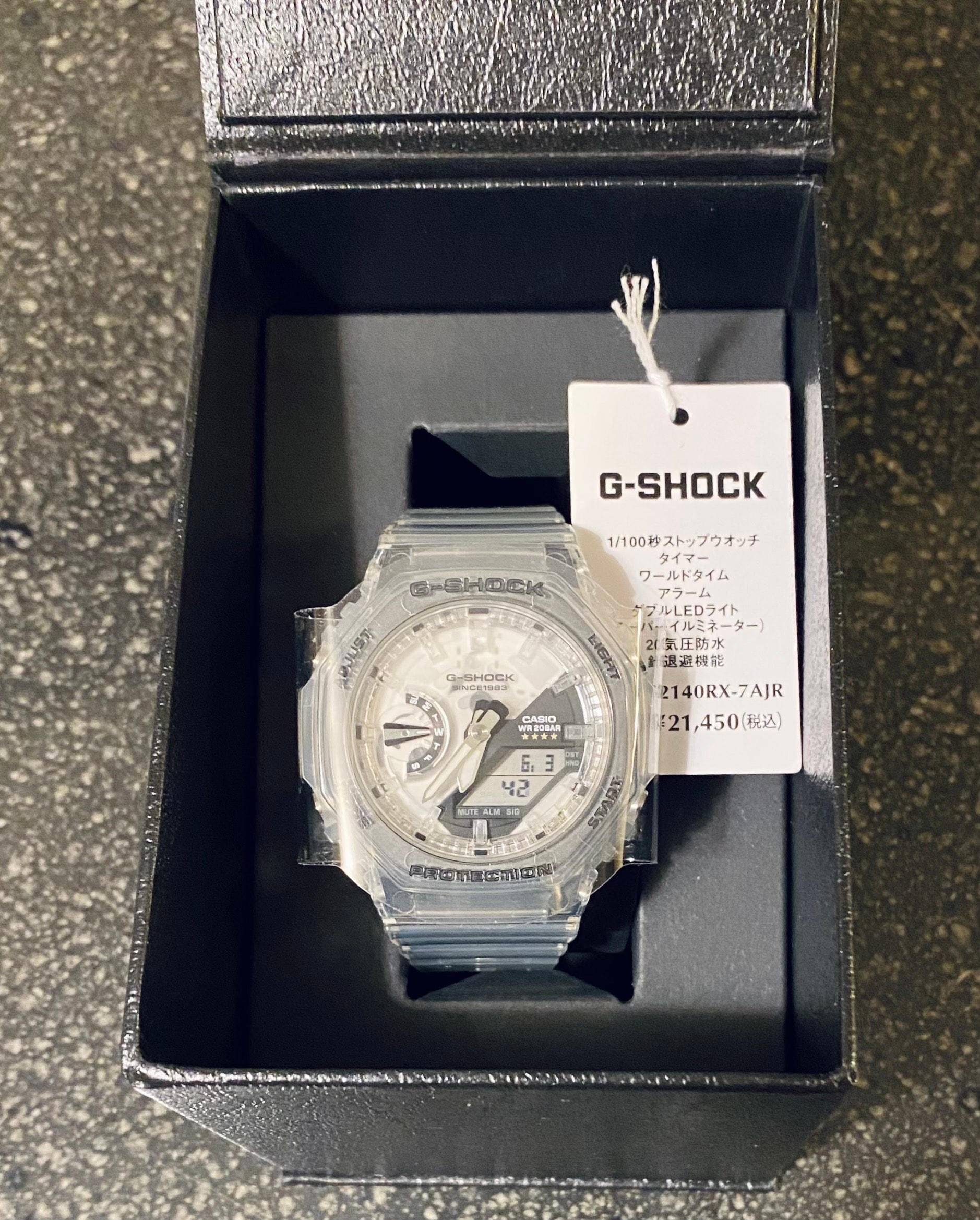 Casio G-Shock 40th Anniversary CLEAR REMIX WOMEN GMA-S2140RX-7AJR