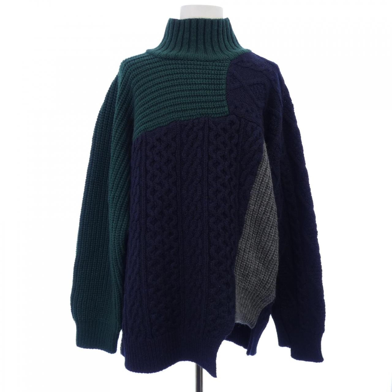 カラー Kolor 18WCM-NOB1301 ニット