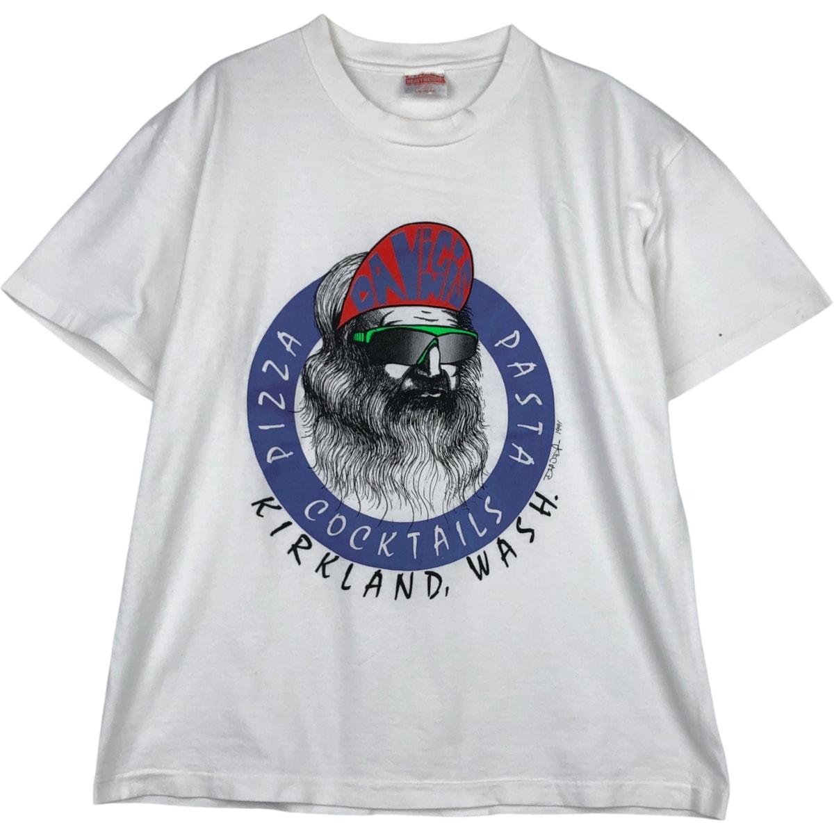 古着 90年代 ヘインズ Hanes HEAVYWEIGHT プリントTシャツ USA製 メンズL相当 ヴィンテージ/eaa636192