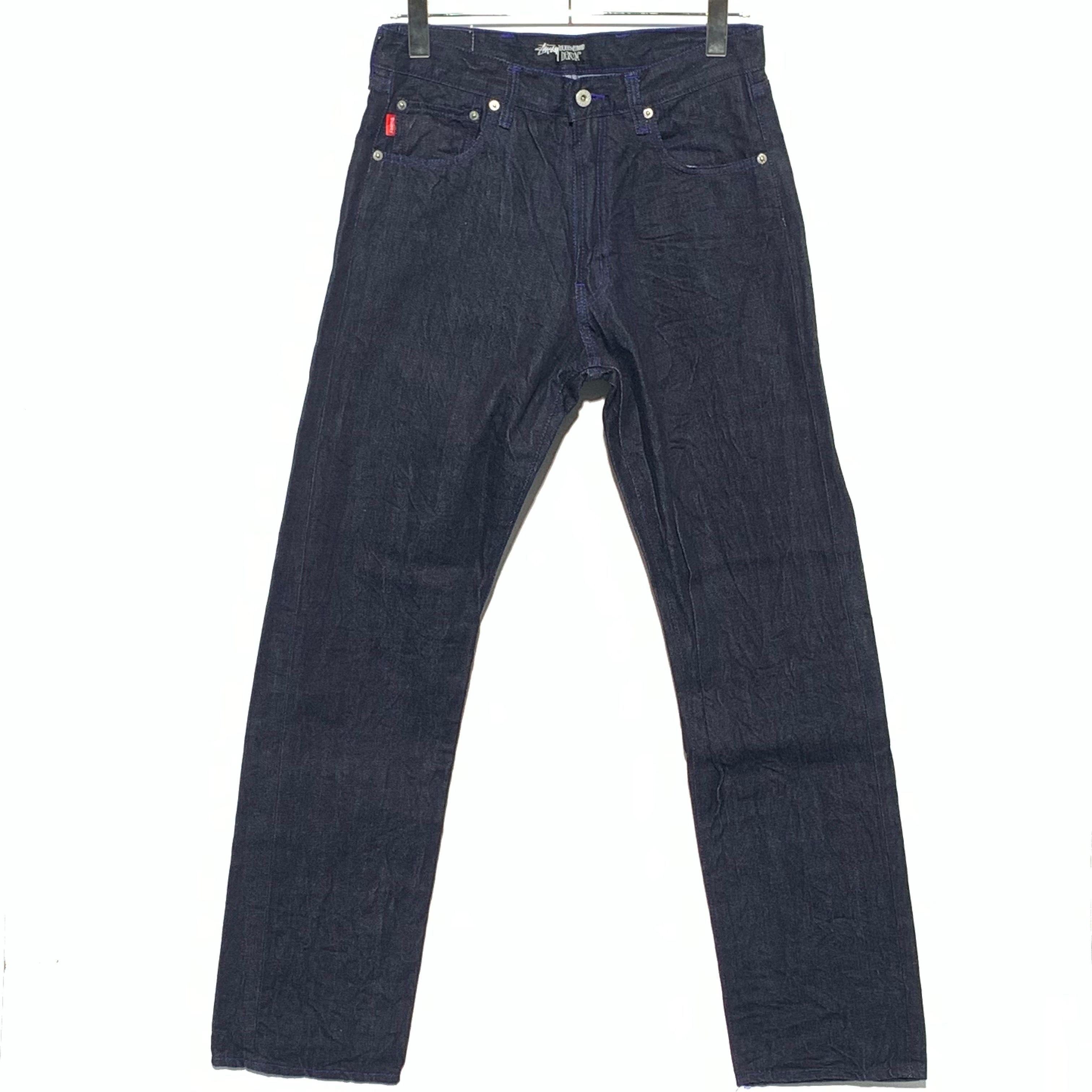 STUSSY FUTURA denim pant Black 