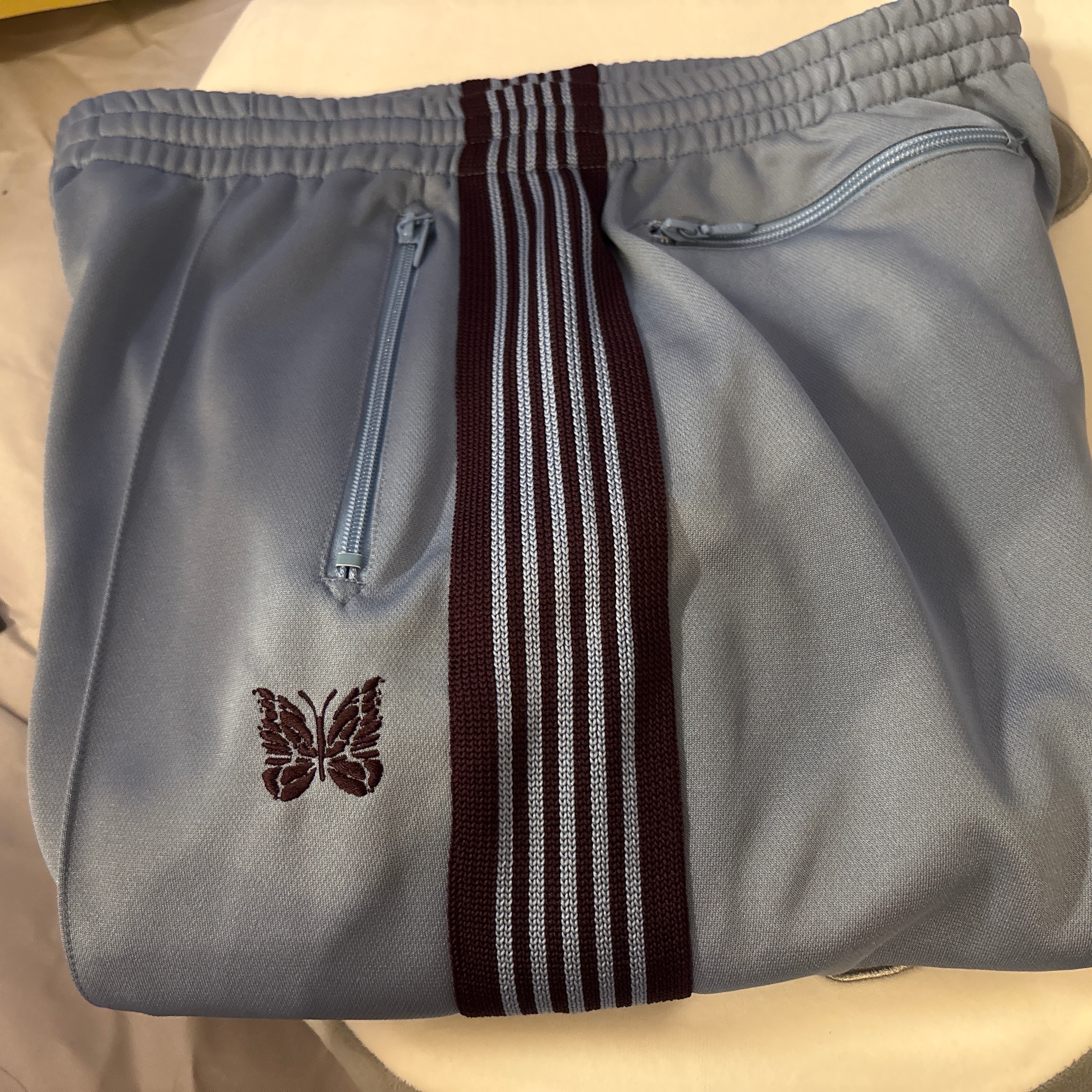 未使用に近い】ニードルズ ブーツカットトラックパンツ ポリ