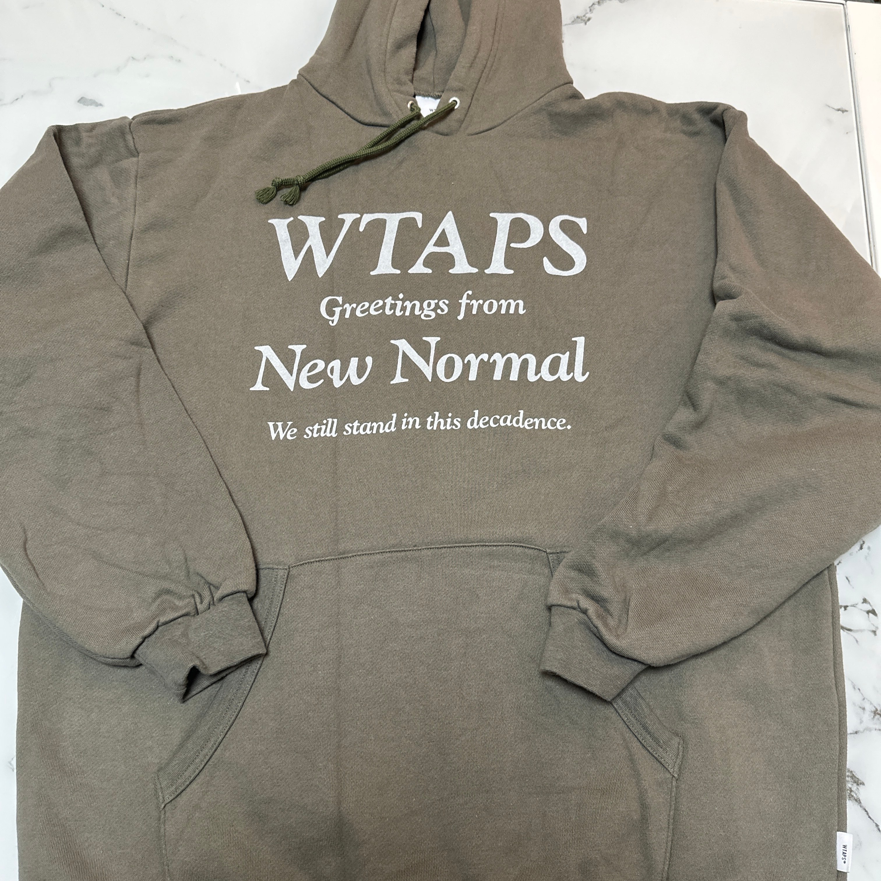 WTAPS 20AW NEW NORMAL HOODED カーキ