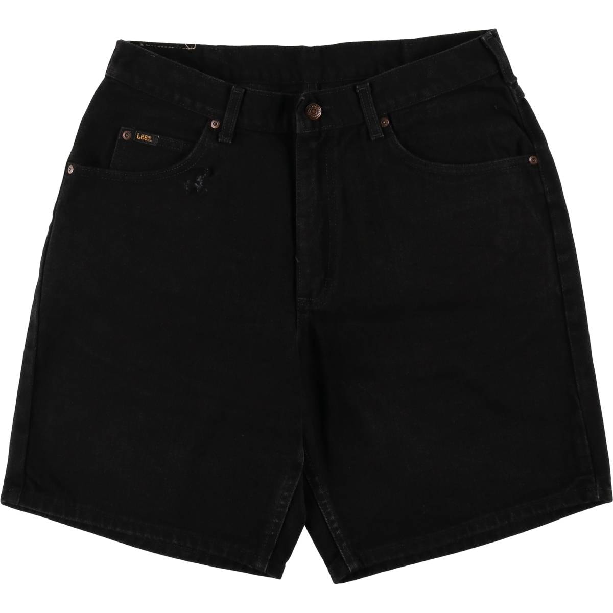 古着 90年代~ リー Lee ブラックデニムショーツ ショートパンツ USA製 メンズw33相当 ヴィンテージ/eaa478197