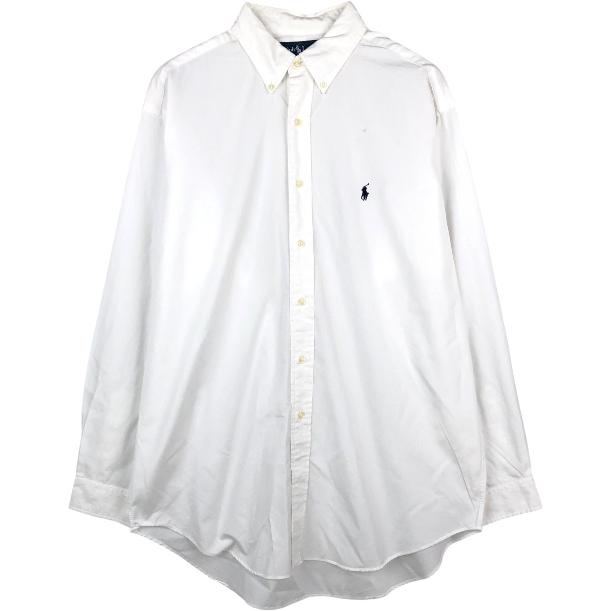 古着 ラルフローレン Ralph Lauren BLAKE 長袖 ボタンダウンシャツ メンズL相当/eaa666443