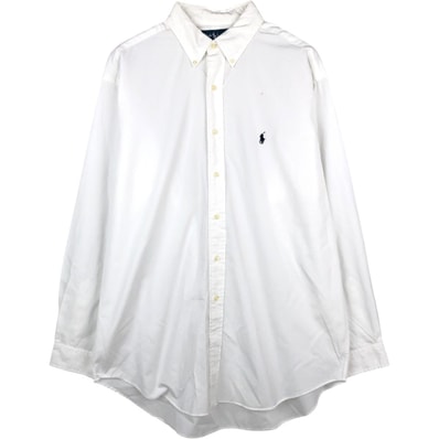 古着 ラルフローレン Ralph Lauren BLAKE 長袖 ボタンダウンシャツ メンズL相当/eaa666443