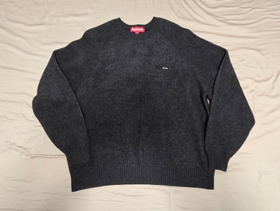 Supreme Terry Small Box Sweater "Black"