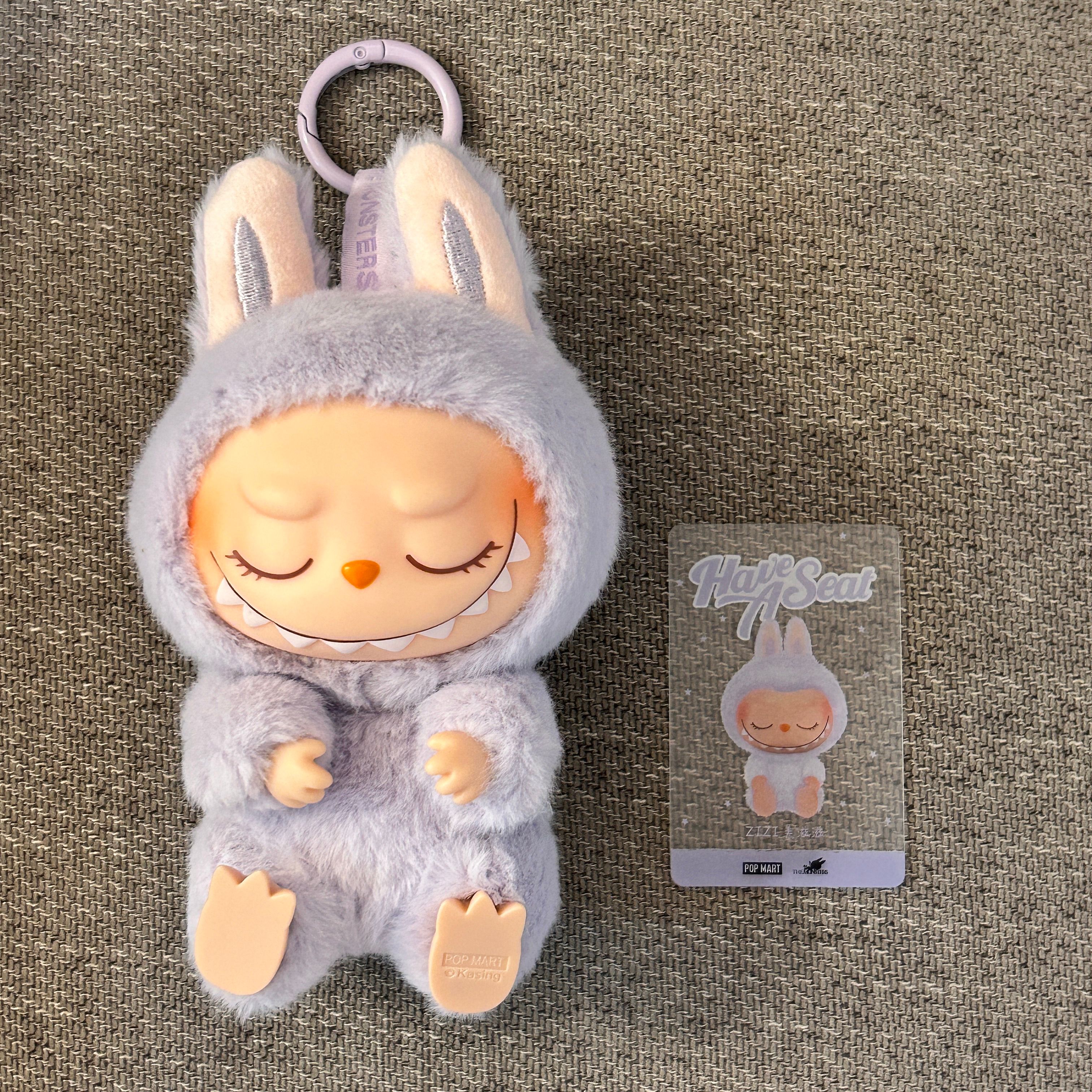 POP MART THE MONSTERS (LABUBU) Have a Seat Plush Series ZIZI