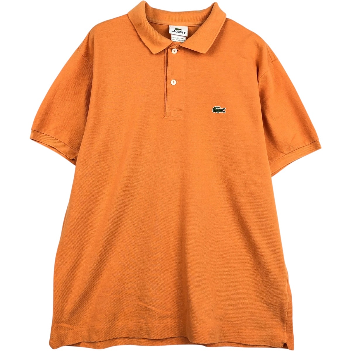 古着 ラコステ LACOSTE フランス企画 半袖 ポロシャツ 5 メンズL相当/eaa653642