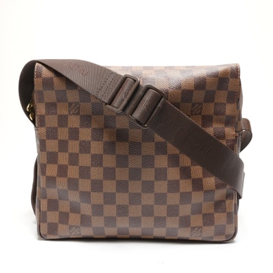 ヴィトン LV ダミエ ナヴィグリオ 2005年製 ショルダーバッグ【中古】