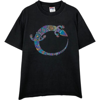 古着 ヘインズ Hanes HEAVYWEIGHT プリントTシャツ メンズL相当/eaa639134
